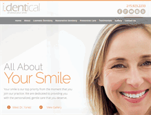 Tablet Screenshot of dentist-philadelphia.com